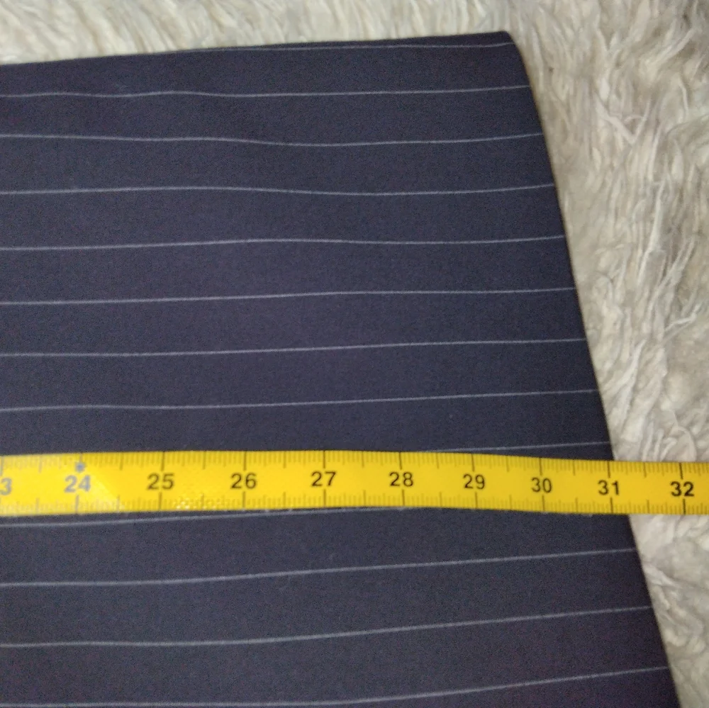 Halogen Clean Open Front Pinstripe Blazer Size M